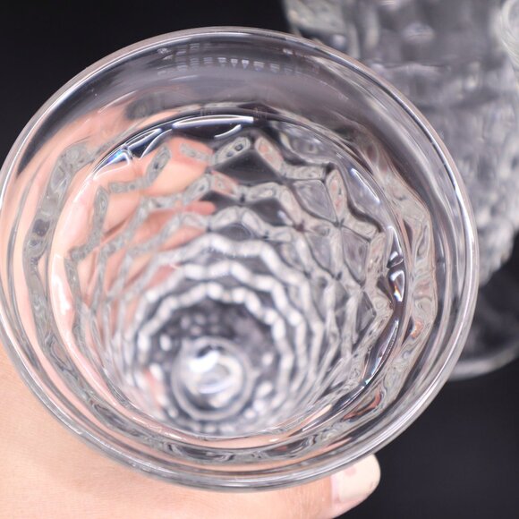 Fostoria American Clear Glass 5 3/4” Footed Ice Tea Flared side set of 4 vtg - Picture 8 of 12